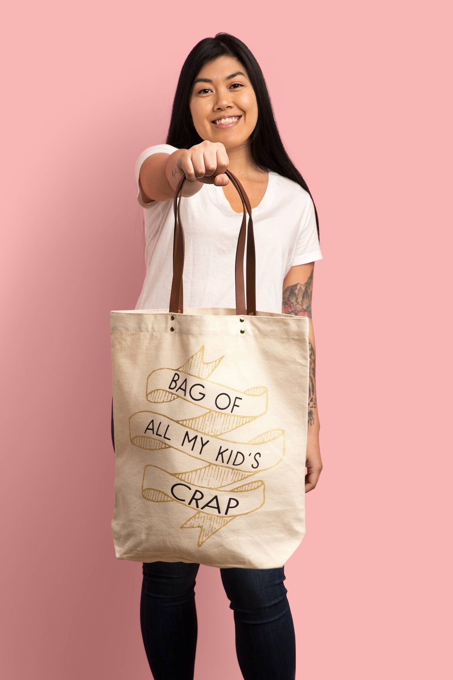 FUN CLUB - Kid's Crap Tote Bag (mothers day, spring, easter)