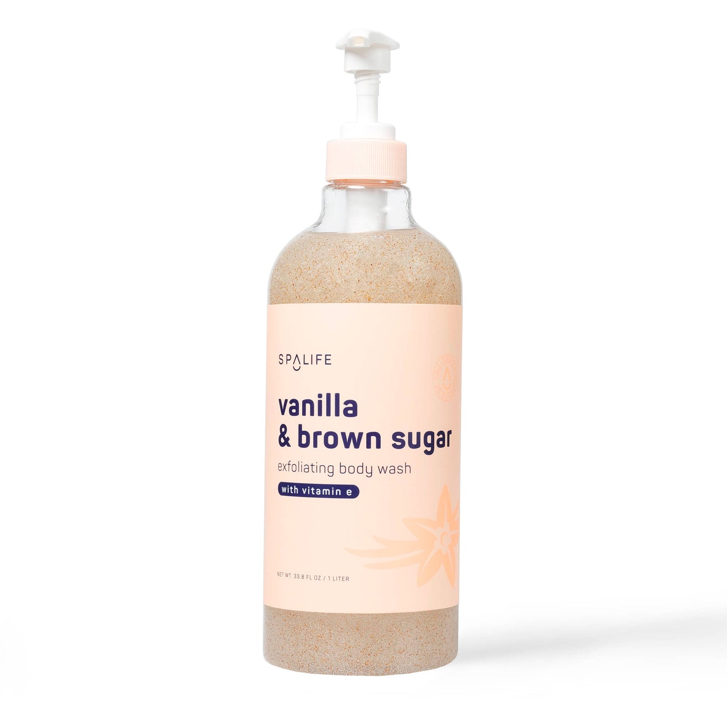 My Spa Life - Vanilla & Brown Sugar Exfoliating Body Wash with Vitamin E