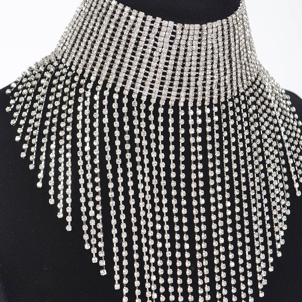 3AM BY H&D ACCESSORIES - Rhinestone Necklace