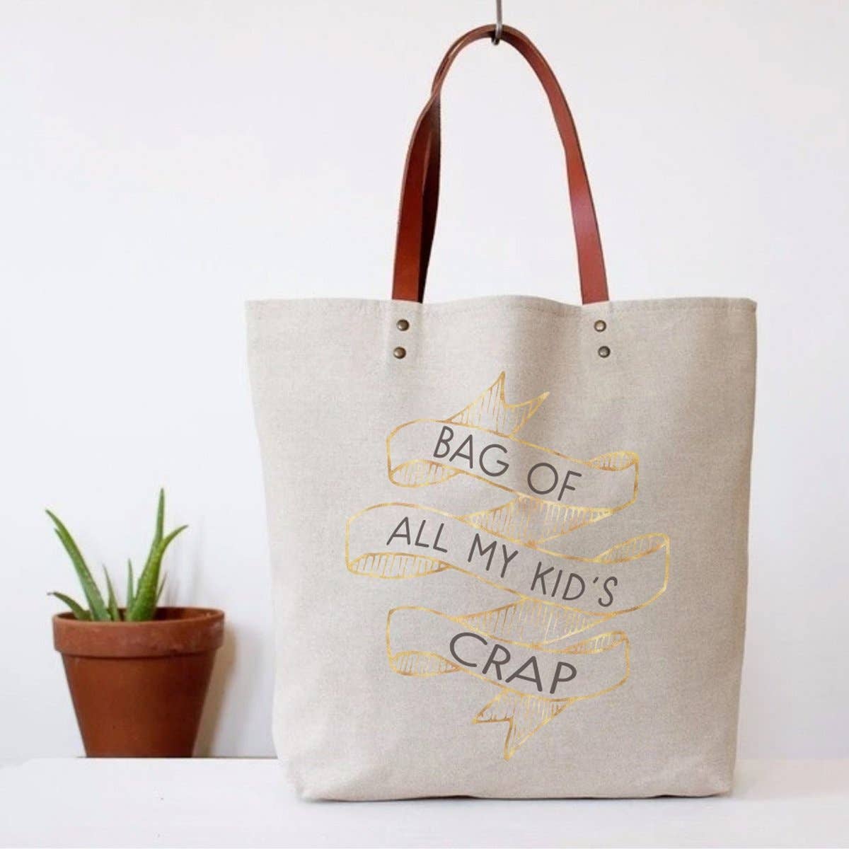 FUN CLUB - Kid's Crap Tote Bag (mothers day, spring, easter)