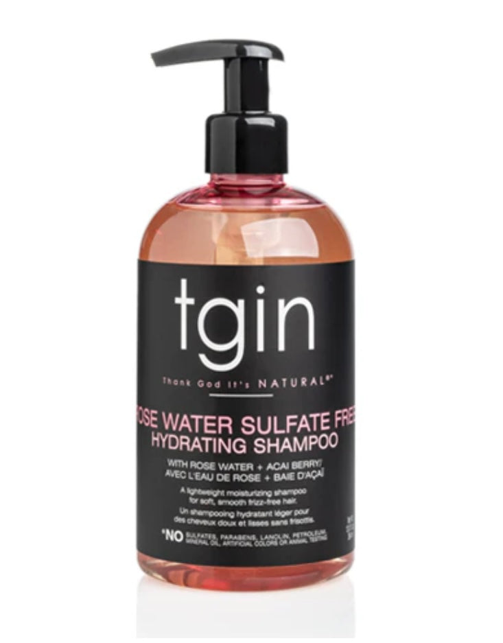 TGIN ROSE WATER HYDRATING SHAMPOO 13OZ