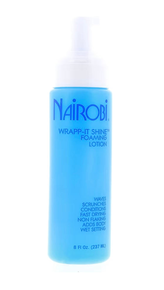 NAIROBI WRAPP-IT SHINE MOUSSE 8OZ