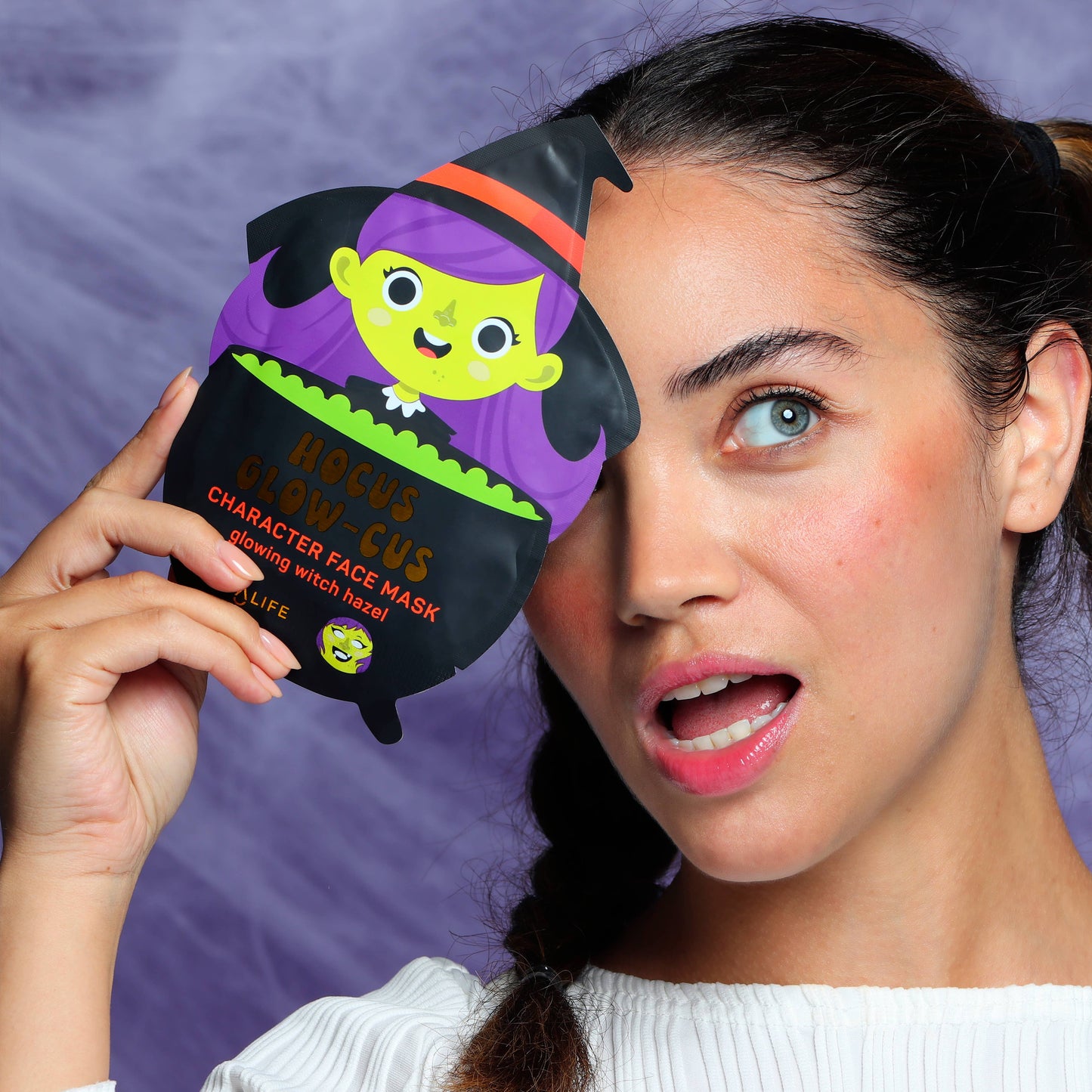My Spa Life - Korean Halloween Sheet Masks – Witch, Mummy, Cat (3-Pack Assortment)