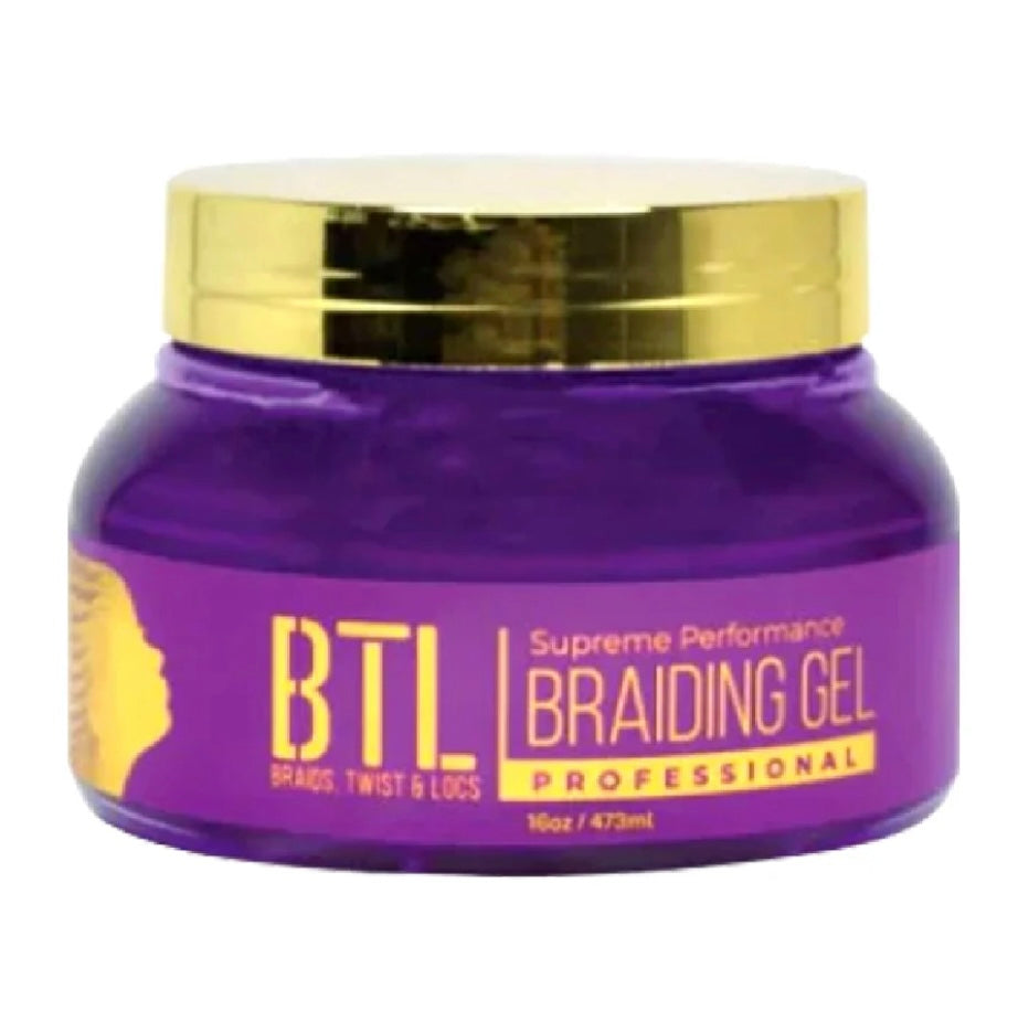 BTL Professional Braiding Gel L Supreme Performance 16 oz
