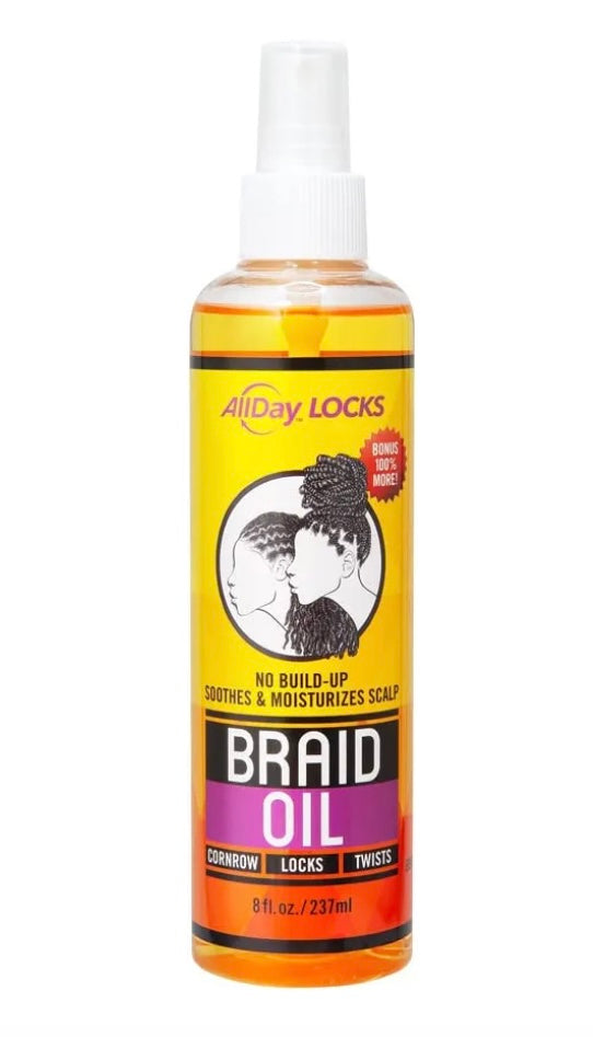 All Day Locks Braid Oil 8oz