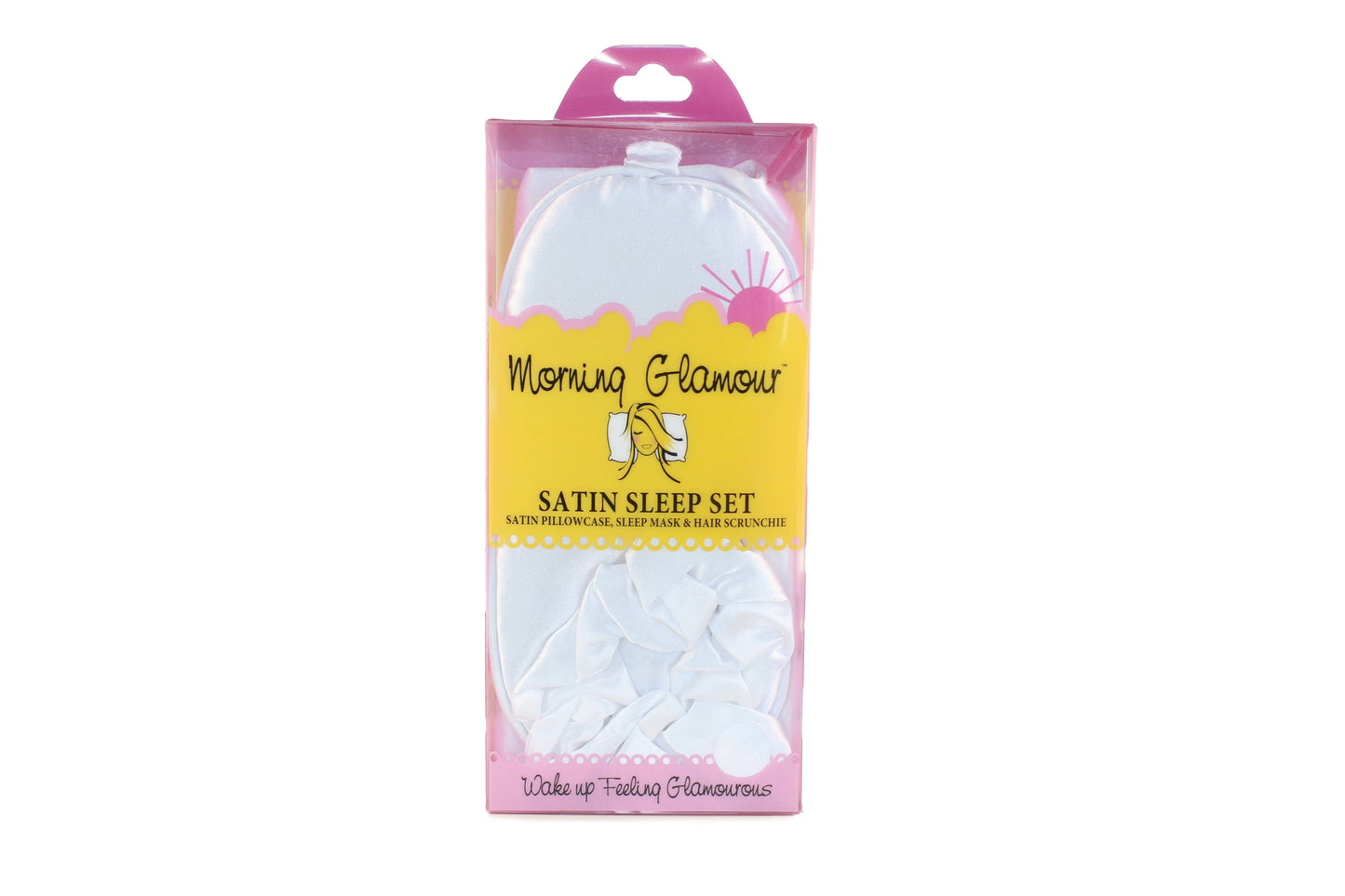 Morning Glamour - Ultimate Sleep Set Satin Pillowcase, Eye mask and Scrunchie