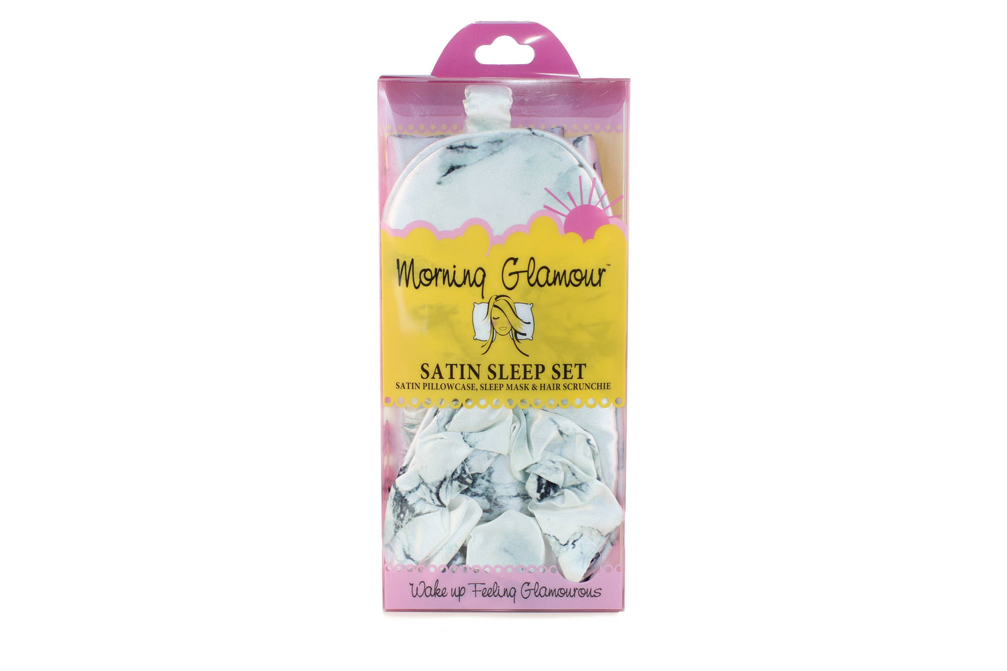 Morning Glamour - Ultimate Sleep Set Satin Pillowcase, Eye mask and Scrunchie