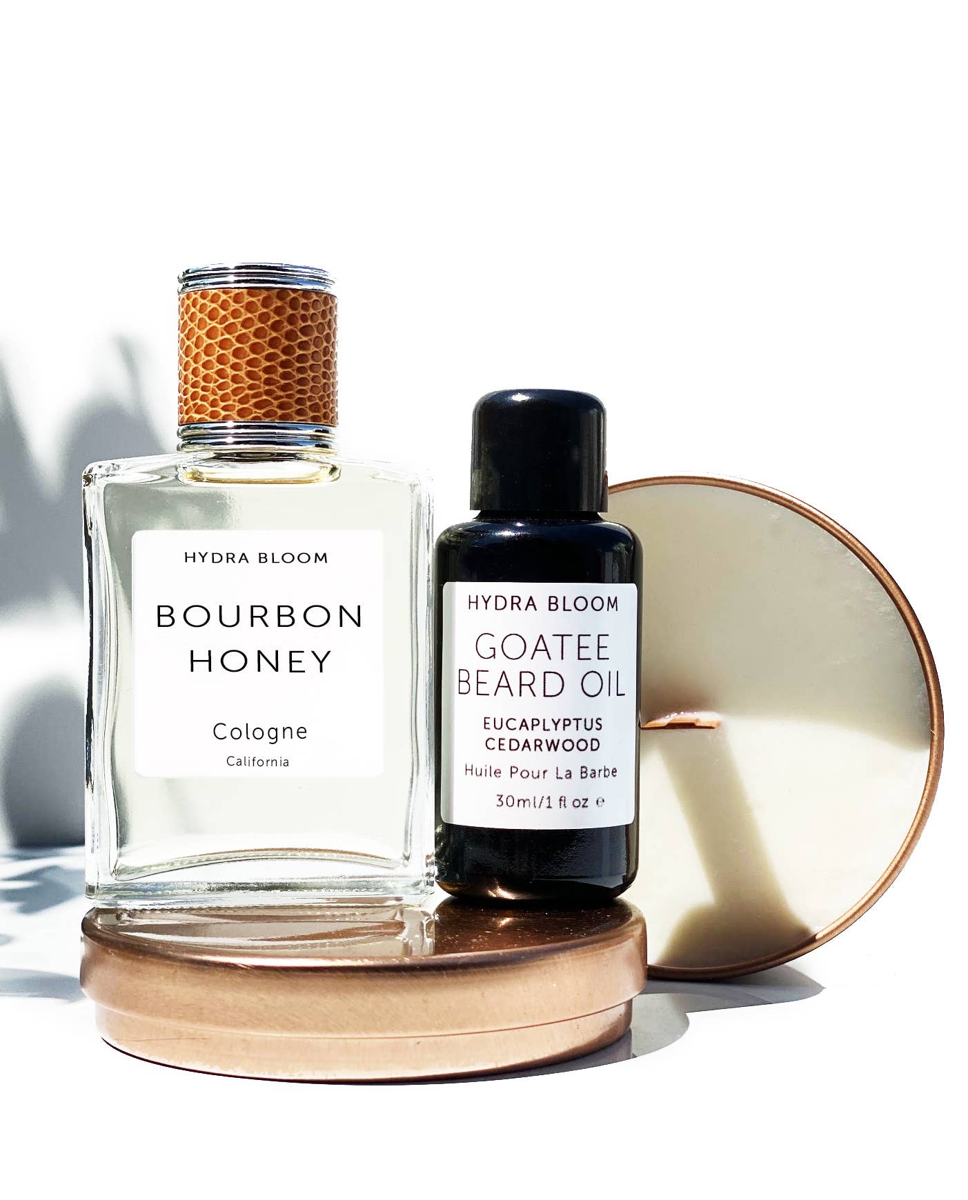 Lucy B's + Hydra Bloom-Mens Goatee & Beard Oil Eucalyptus