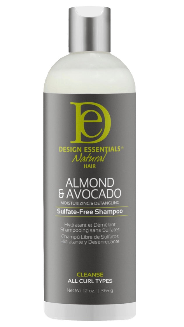 Design Essentials Natural Al&Avo Detangling Shampoo 12oz