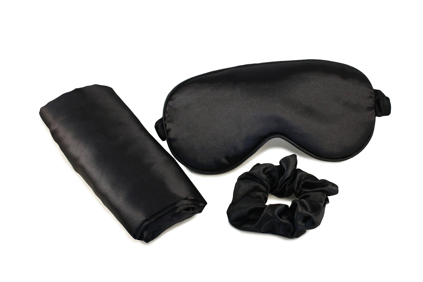 Morning Glamour - Ultimate Sleep Set Satin Pillowcase, Eye mask and Scrunchie