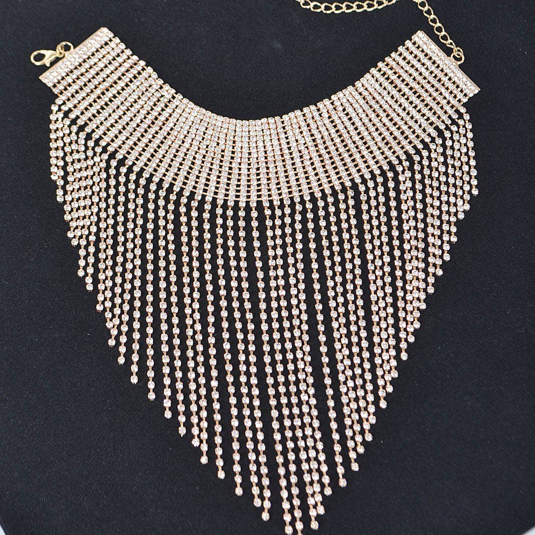 3AM BY H&D ACCESSORIES - Rhinestone Necklace