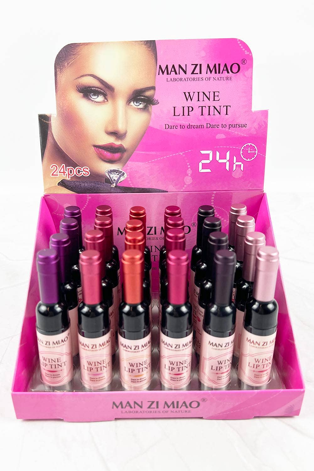 MINI WINE BOTTLE LONG LASTING WATERPROOF LIP TINT