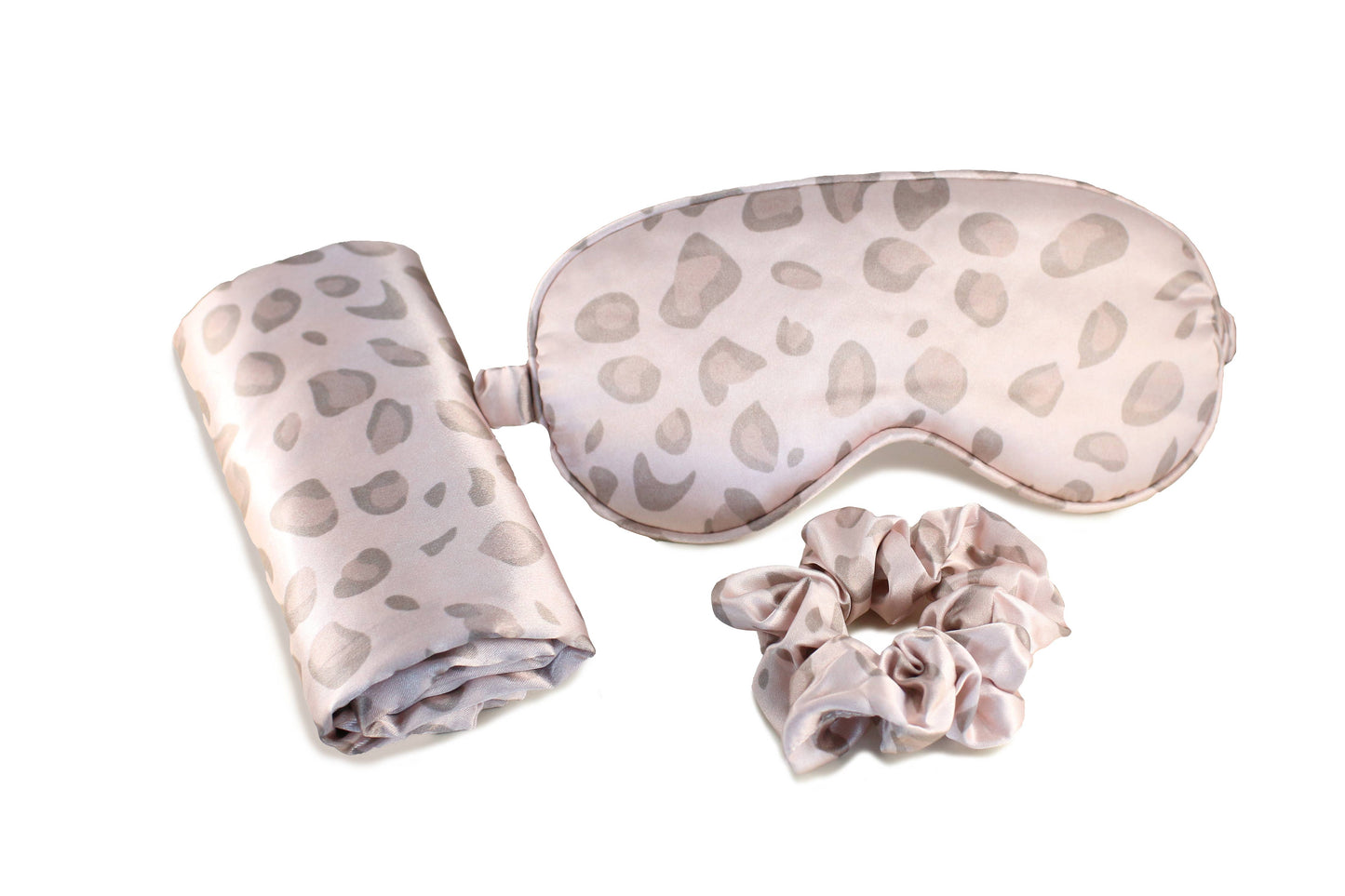 Morning Glamour - Ultimate Sleep Set Satin Pillowcase, Eye mask and Scrunchie