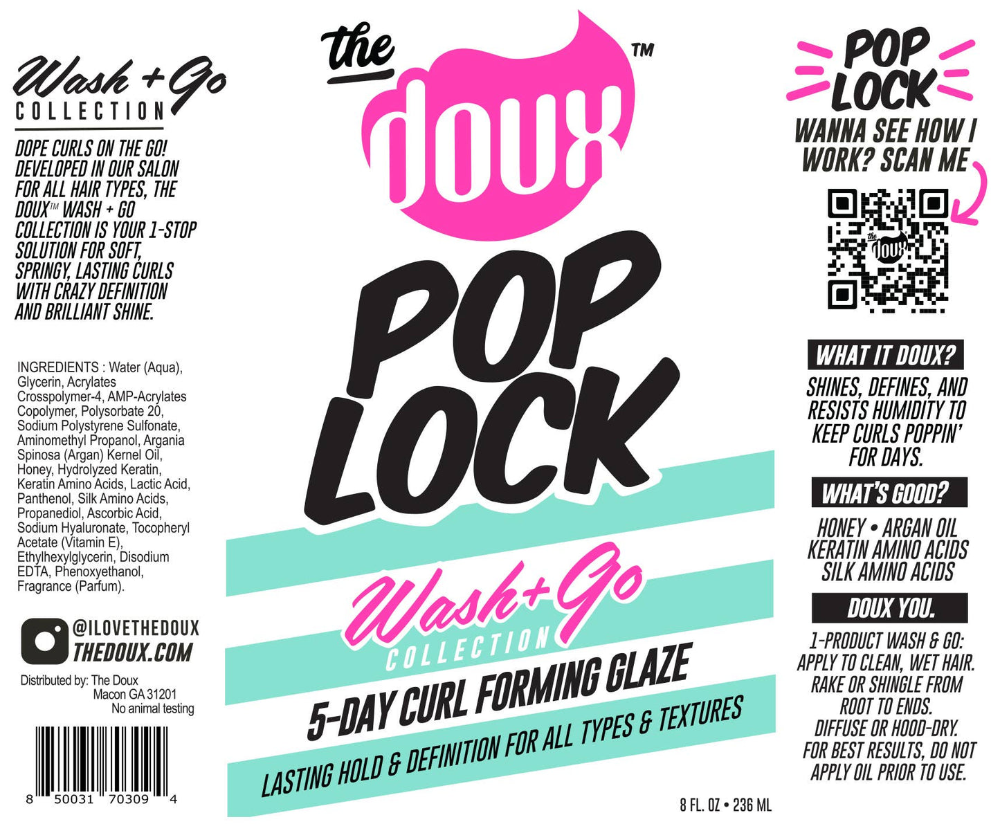 Doux-POP LOCK 5-Day Curl Forming Glaze™