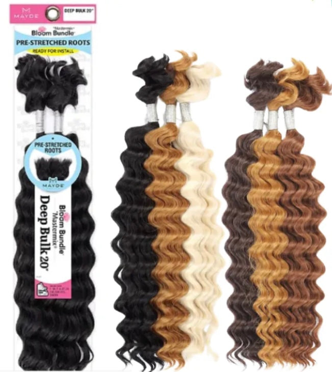 Mayde Beauty Deep Bulk 20" Bloom Bundle
Hair Weave