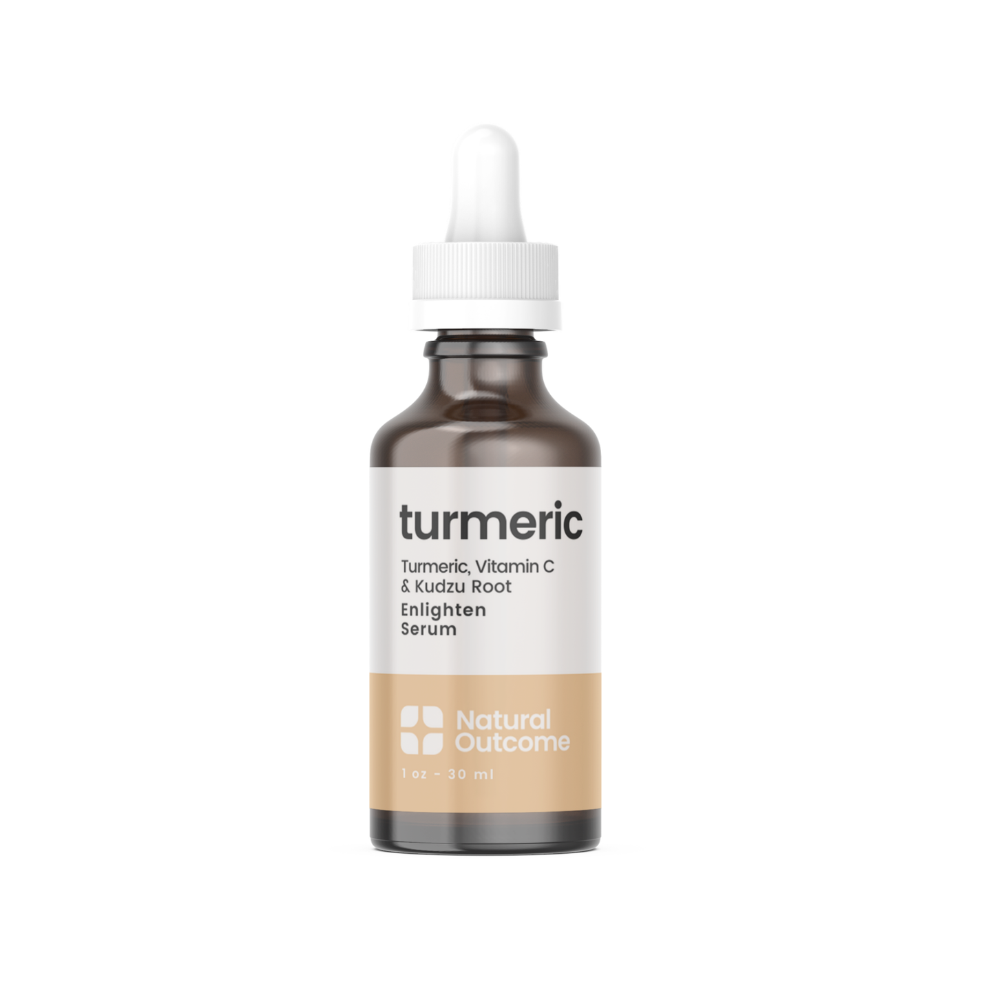 Natural Outcome Skincare-Turmeric & Vitamin C Serum - Enlighten