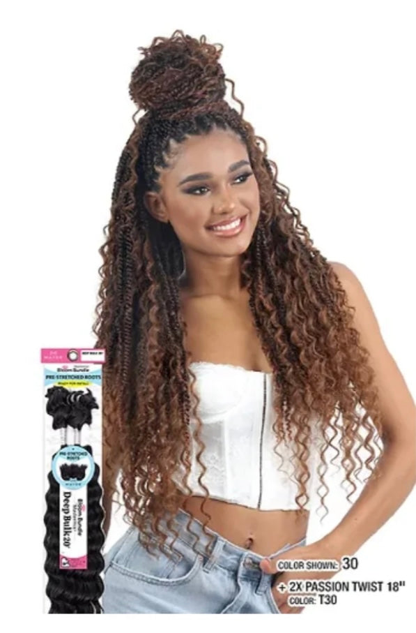 Mayde Beauty Deep Bulk 20" Bloom Bundle
Hair Weave