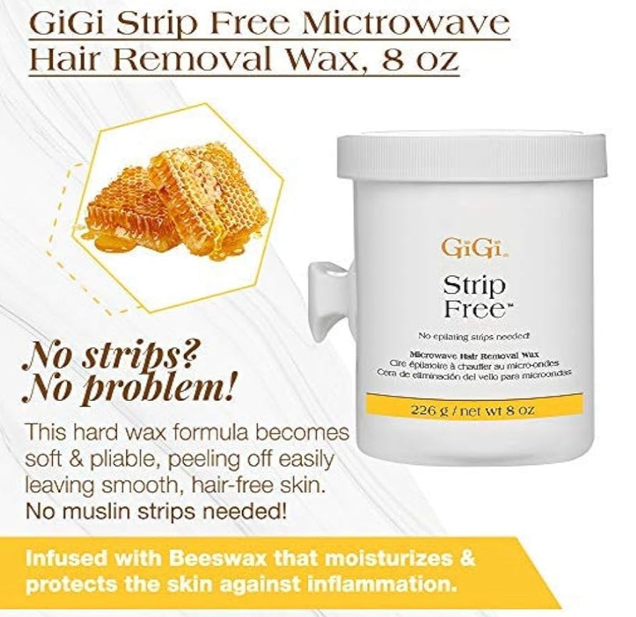 GIGI WAX STRIP FREE MICROWAVE