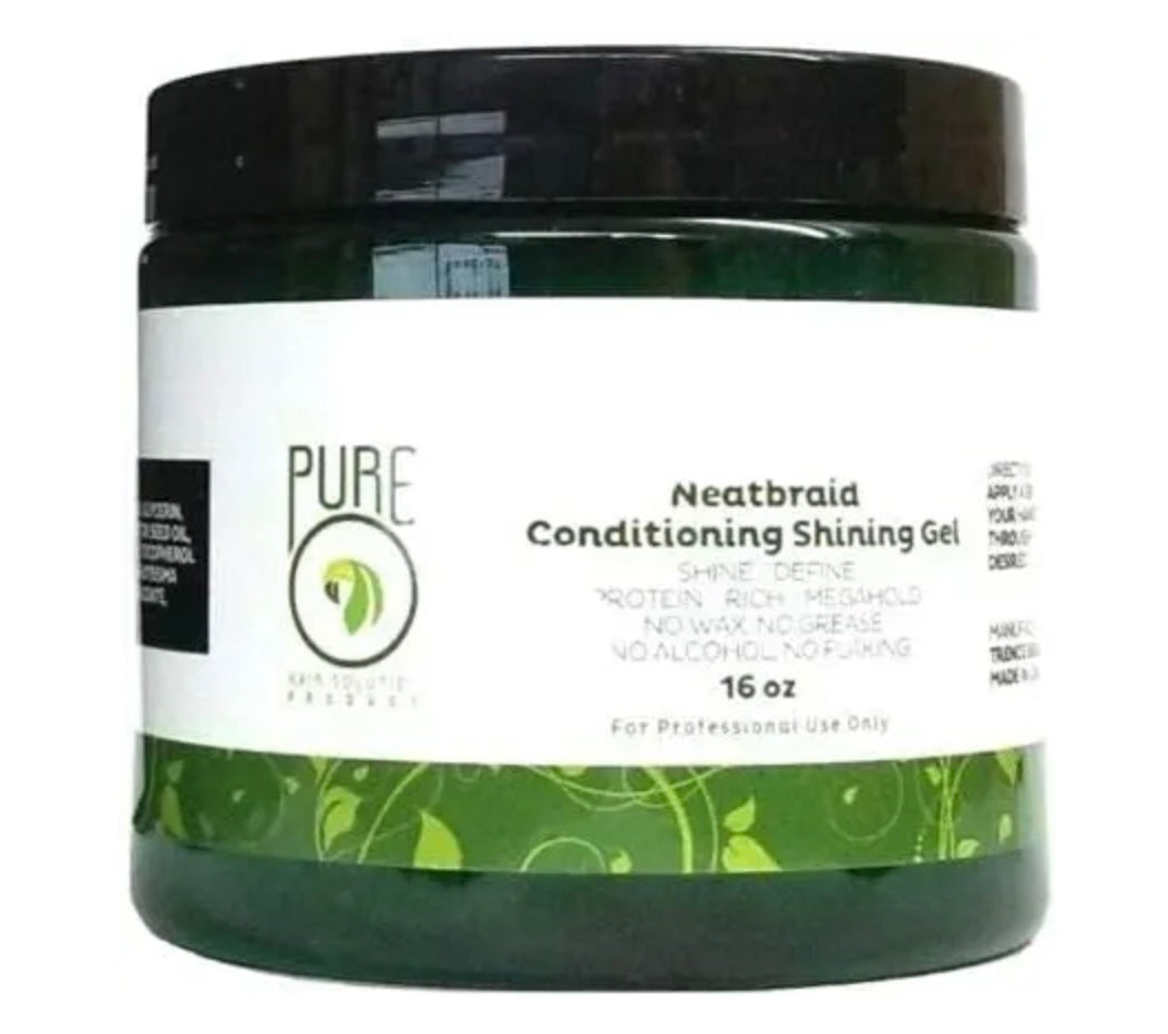 Pure O Neat Braid Gel 16oz