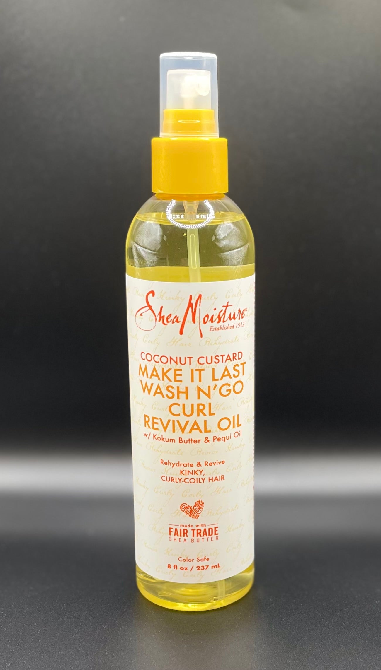 Shea Moisture-Make It Last Wash N' Go Curl Revival Oil, Coconut Custard