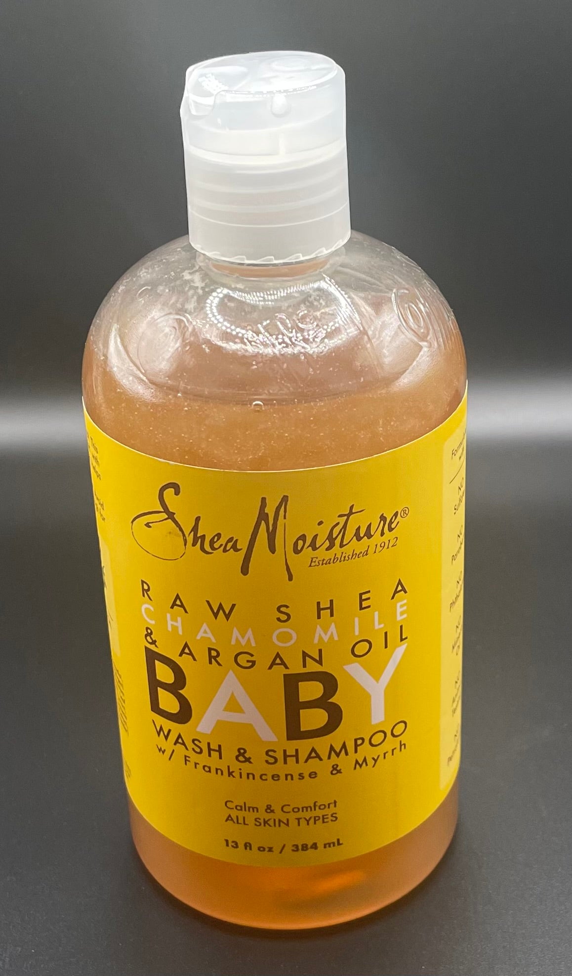Shea Moisture-Baby Wash & Shampoo Raw Shea + Chamomile + Argan Oil Calm & Comfort