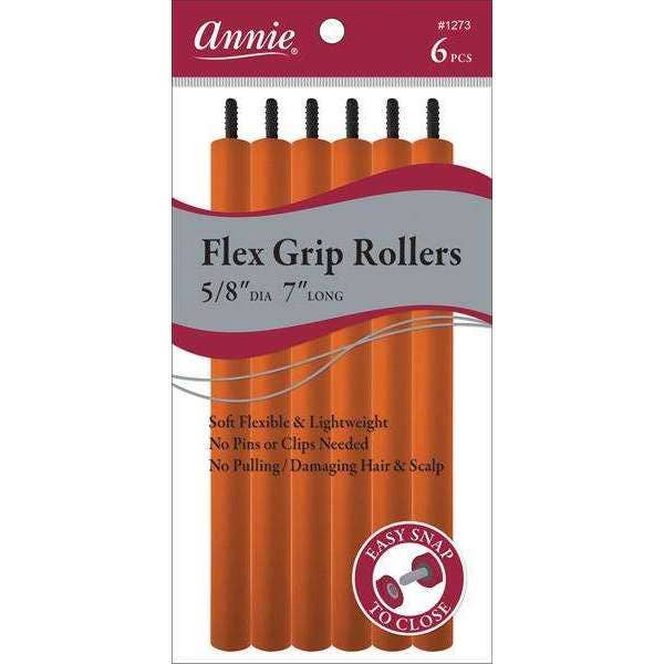 Flex Grip Rollers 5/8In Dia 7In Long 6Ct Orange