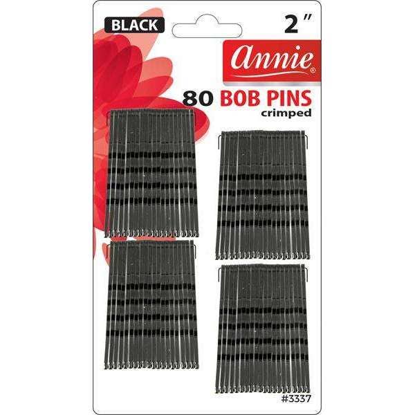 Bob Pins 2" 80Ct Black