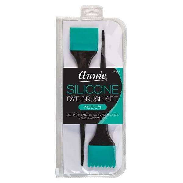 Silicone Dye Brushes Medium Teal