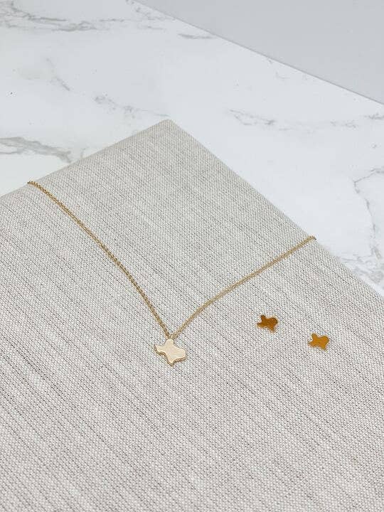 State of Texas Necklace & Earrings Sets