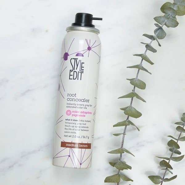 Style Edit-Brunette Root Concealer Spray
