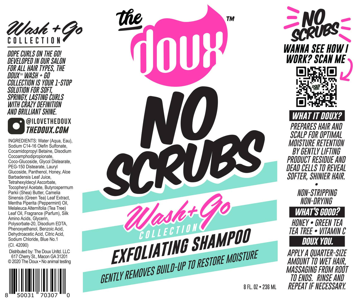 Doux-NO SCRUBS Exfoliating Shampoo™ 8 OZ