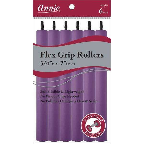 Flex Grip Rollers 3/4In Dia 7In Long 6Ct Purple