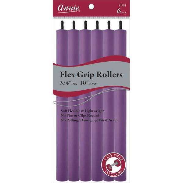 Flex Grip Rollers 3/4In Dia 10In Long 6Ct Purple