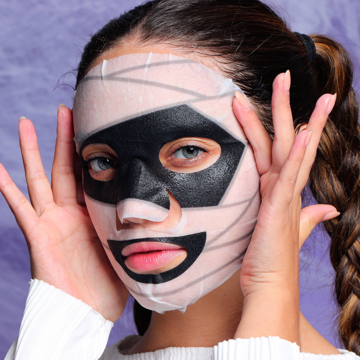My Spa Life - Korean Halloween Sheet Masks – Witch, Mummy, Cat (3-Pack Assortment)