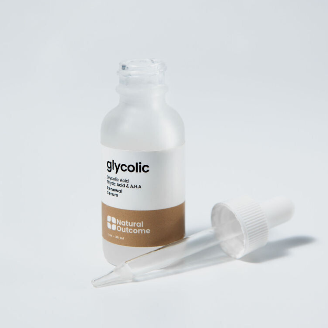 Natural Outcome Skincare-Glycolic Acid Facial Serum - Renewal Face Serum