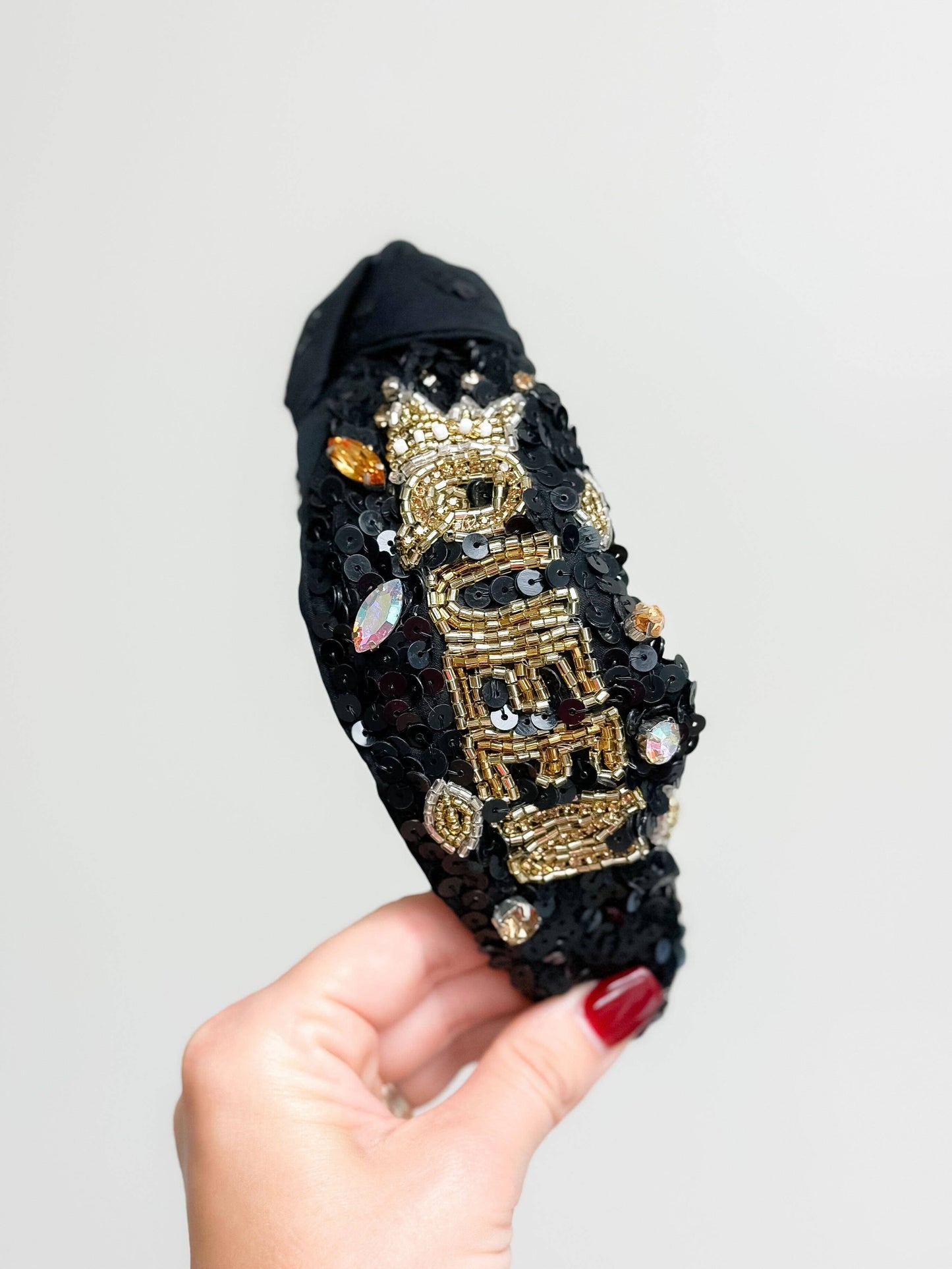 Prep Obsessed Wholesale - Birthday Queen Top Knot Headband