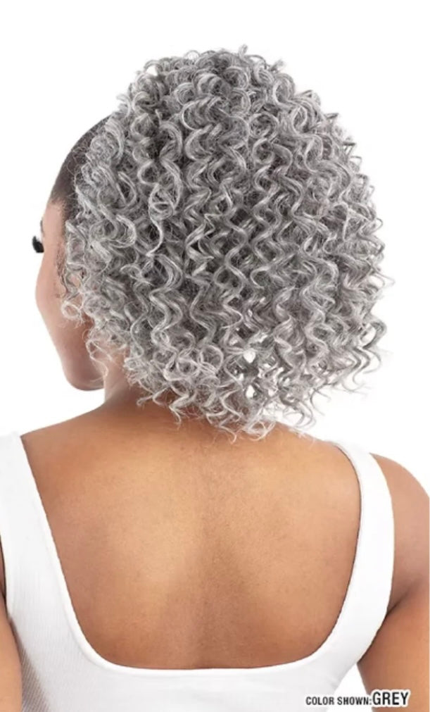 Mayde Beauty Mocha Ponytail Brush Curl 12"