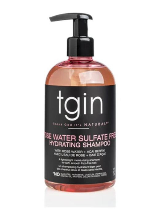 TGIN ROSE WATER HYDRATING SHAMPOO 13OZ