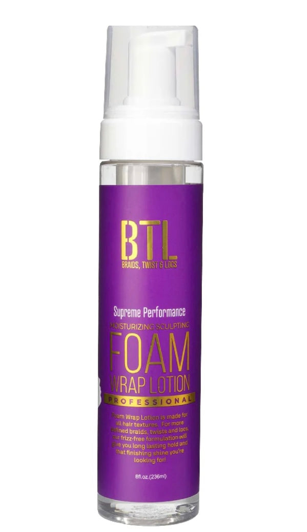 BTL Professional
Moisture Sculpting
Foam Wrap Mousse
Supreme Performance
80Z