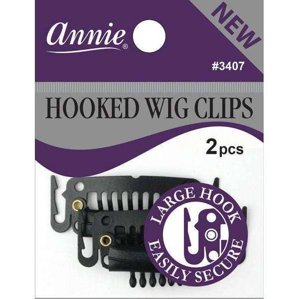 Wig Clips Long Hooked 2Ct