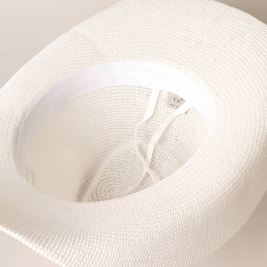 Fashion City - BRIDE Cowboy Hat with Pearl and Rhinestones