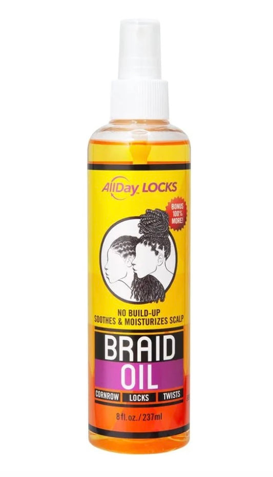 All Day Locks Braid Oil 8oz