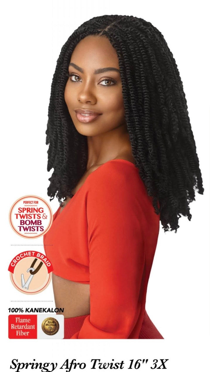 OUTRE Springy Afro Twist 16” 3X