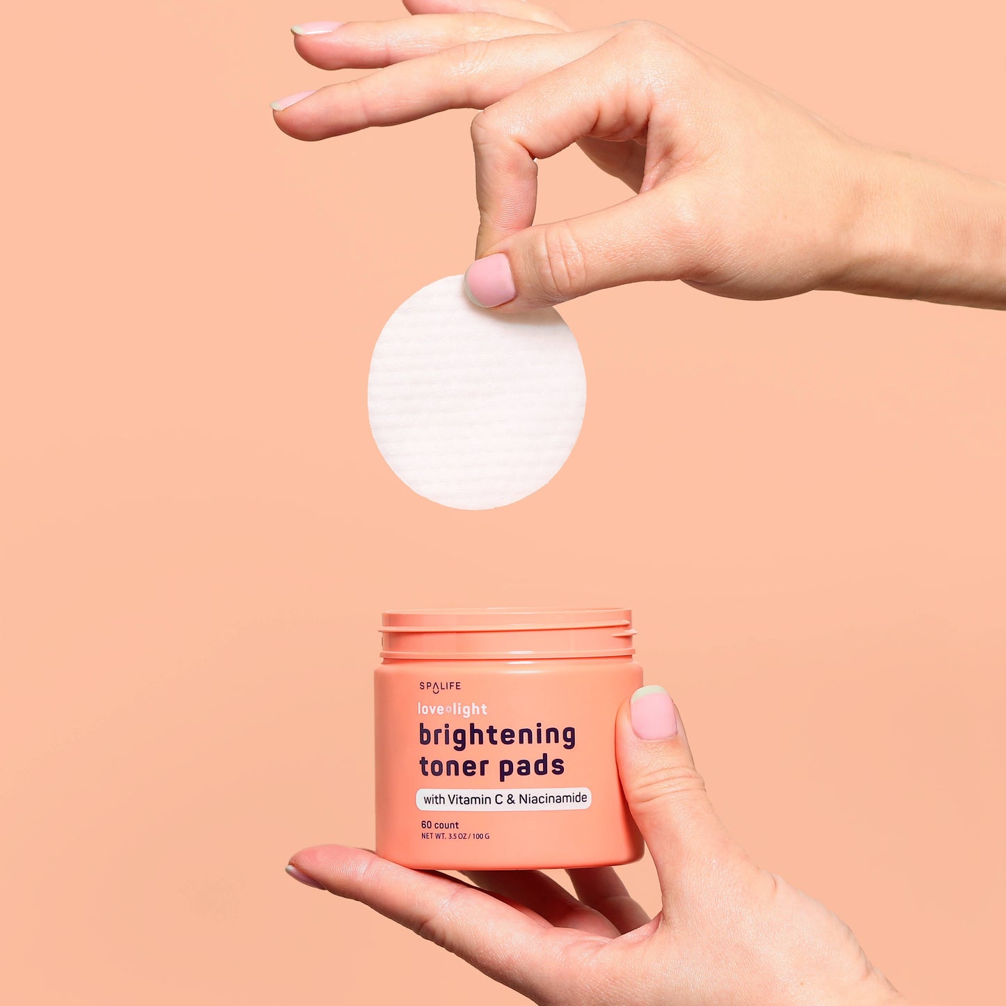 My Spa Life - Love + light Brightening Toner Pads - 60 count