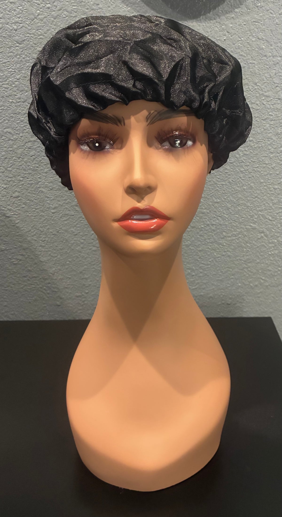 Wrap Cap & Head Bonnet (2 in 1 Attached Set)