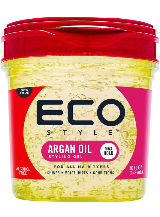 Eco Style-Argan Oil Gel, Max Hold 16 oz