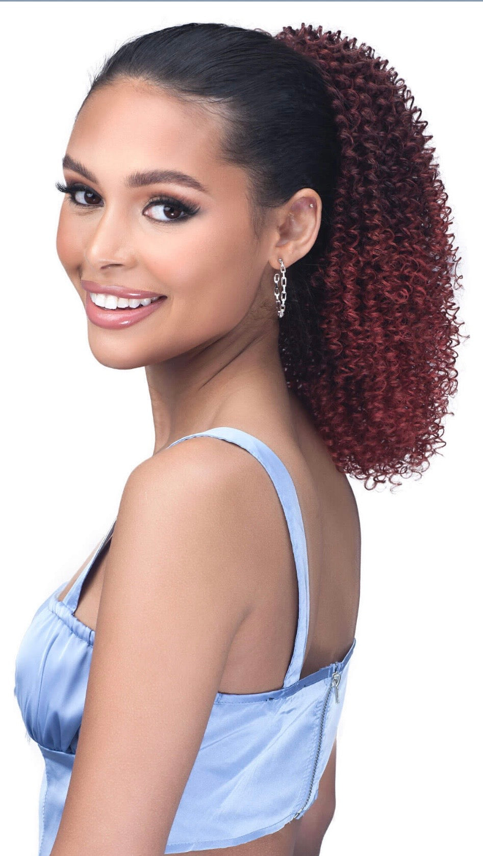 Laude & CO Water Wave Ponytail 14”