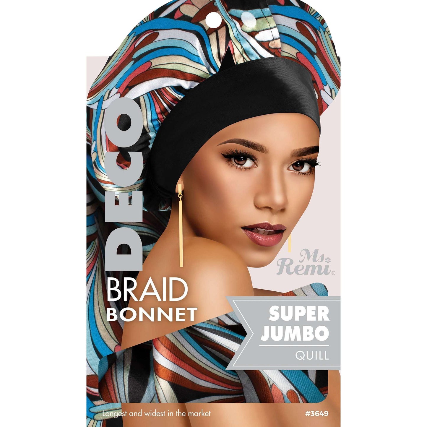 Ms. Remi Deco Braid Bonnet Jumbo - XL Assorted Colors