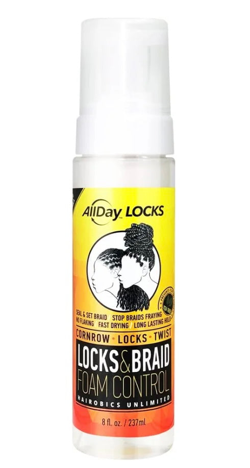 All Day Locks Braid Foam 8oz