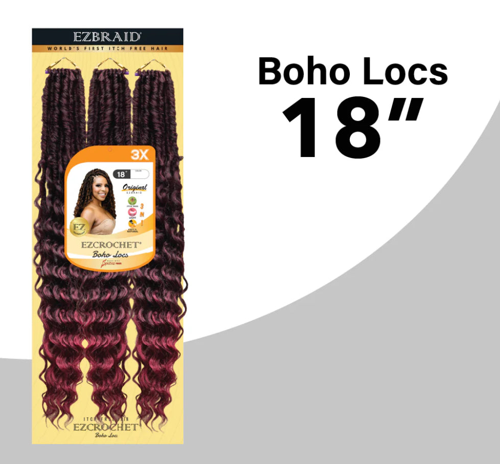 EZCROCHET Boho Locs 18" X3